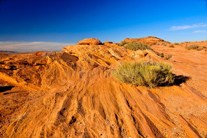 Arizona rocky striated Landscape