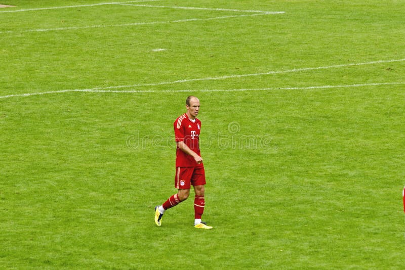 Arjen Bayern Munich robben zdjęcia stock