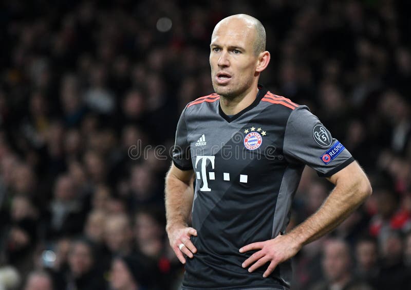 Arjen robben zdjęcia royalty free