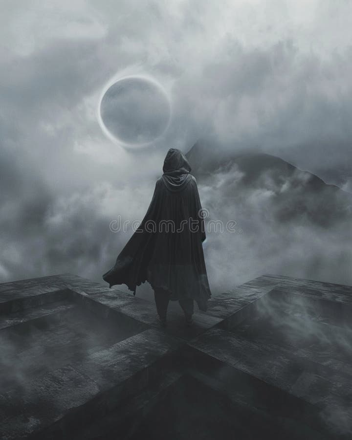 Ark, epic, dramatic, cinematic vector illustration