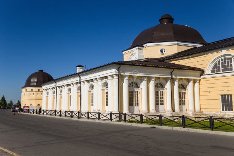 Arkhangelsk, Russia. Embankment and Seating yard, 1668-1684