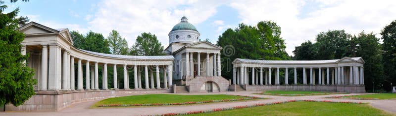 Arkhangelskoye estate stock photo. Image of landscape - 20704844
