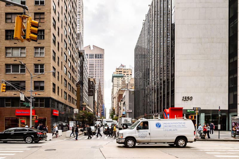 Arkitektur Av New York, USA Redaktionell Fotografering för Bildbyråer