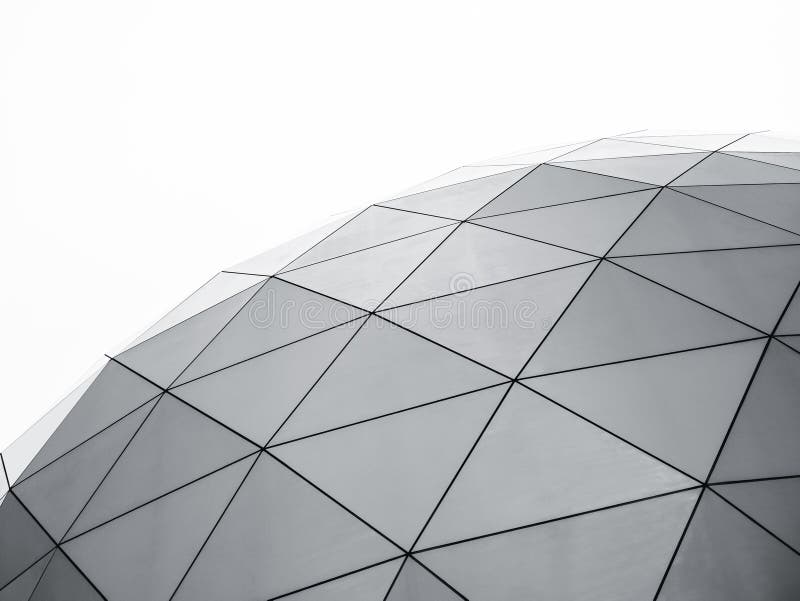 Arkitekturdetaljer Modern uppbyggnad Geomatriskt mönster Abstrakt bakgrund royaltyfria bilder