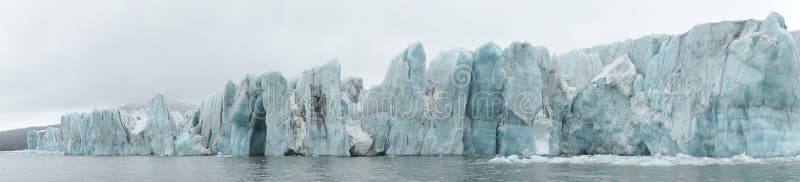 arktisk glaciärpanorama arkivfoto arktisk glaciärpanorama arkivfoto