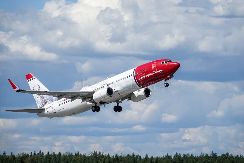 Norwegian Shuttle ASA, 737 - 800 Take Off Editorial Photo - Image of aircraft, holiday: 127369111