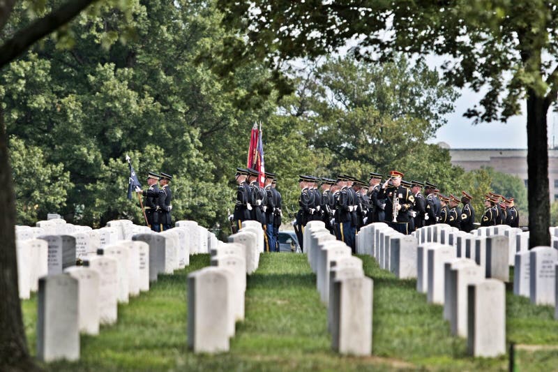 Arlington army funeral