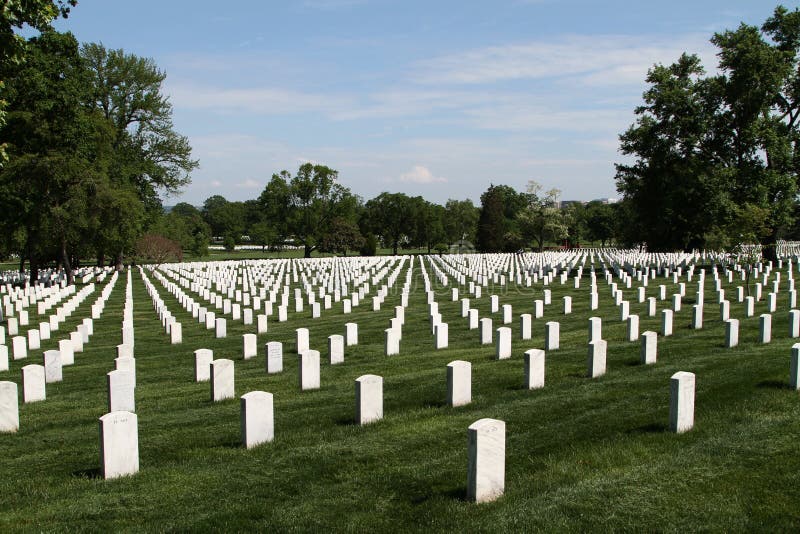 Arlington National Cemetery Editorial Photography - Image of cross
