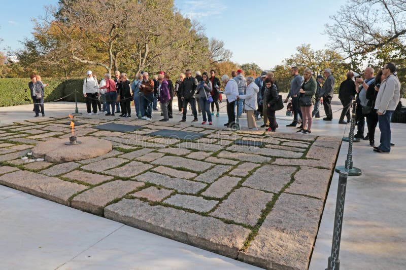 Arlington National Cemetery ,JFK Grave Site Virginia, USA