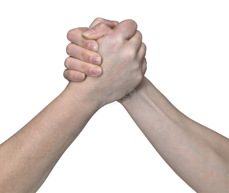 Arm wrestling stock image Arm wrestling stock image