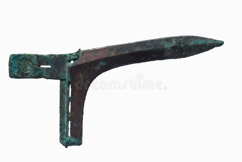 Arma antigua china, daga-hacha