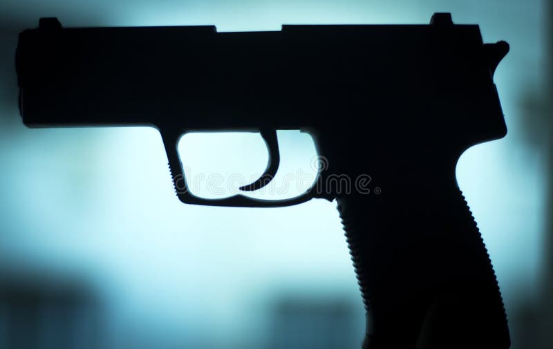 Arma automática de la arma de mano de la pistola de 9m m imágenes de archivo libres de regalías Arma automática de la arma de mano de la pistola de 9m m imágenes de archivo libres de regalías