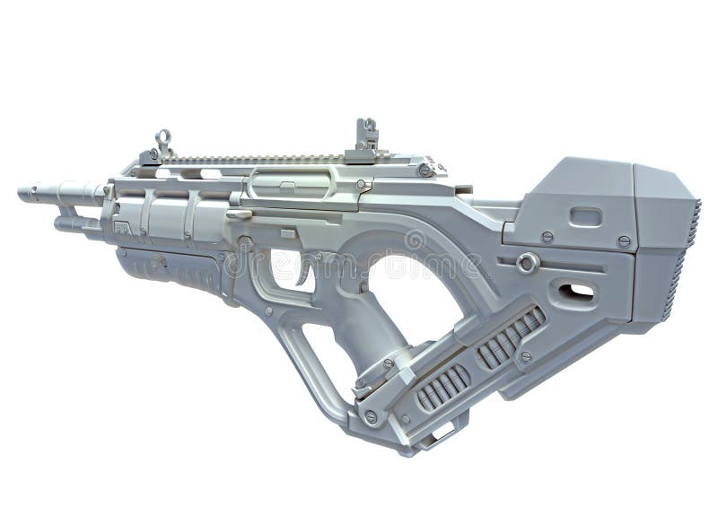 Arma de la alta tecnología 3D