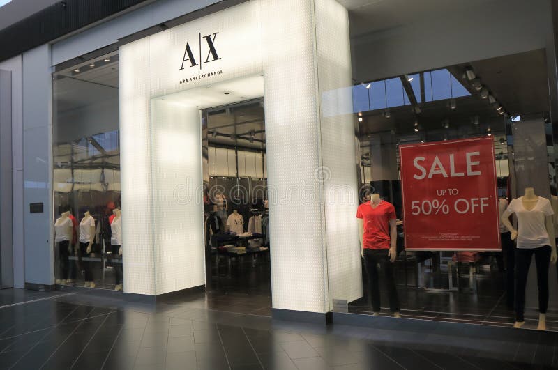 armani exchange showroom