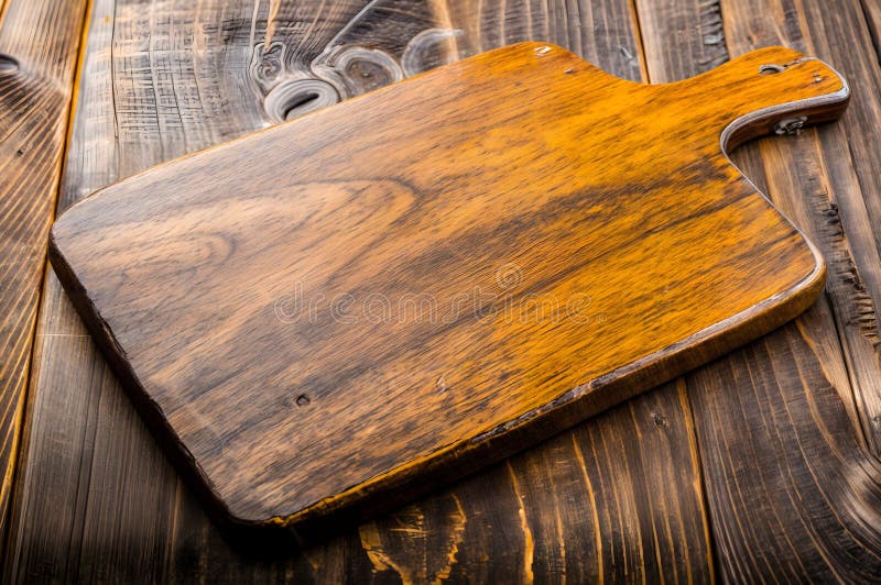Armario generado por ai sobre una mesa de madera libre illustration