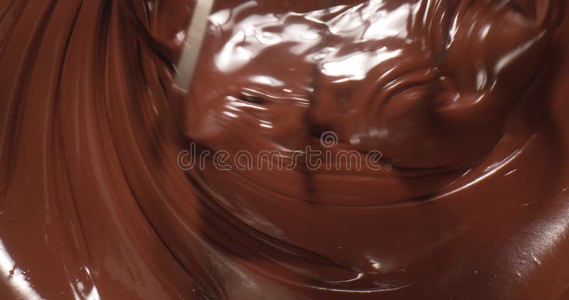 Armação de textura de chocolate derretido