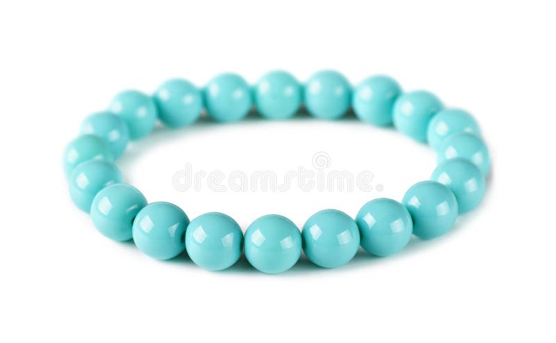 Armband för pärlemorfärg blått royaltyfri bild Armband för pärlemorfärg blått royaltyfri bild