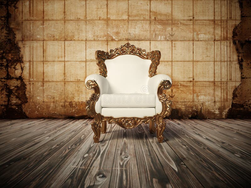 Armchair royalty free illustration