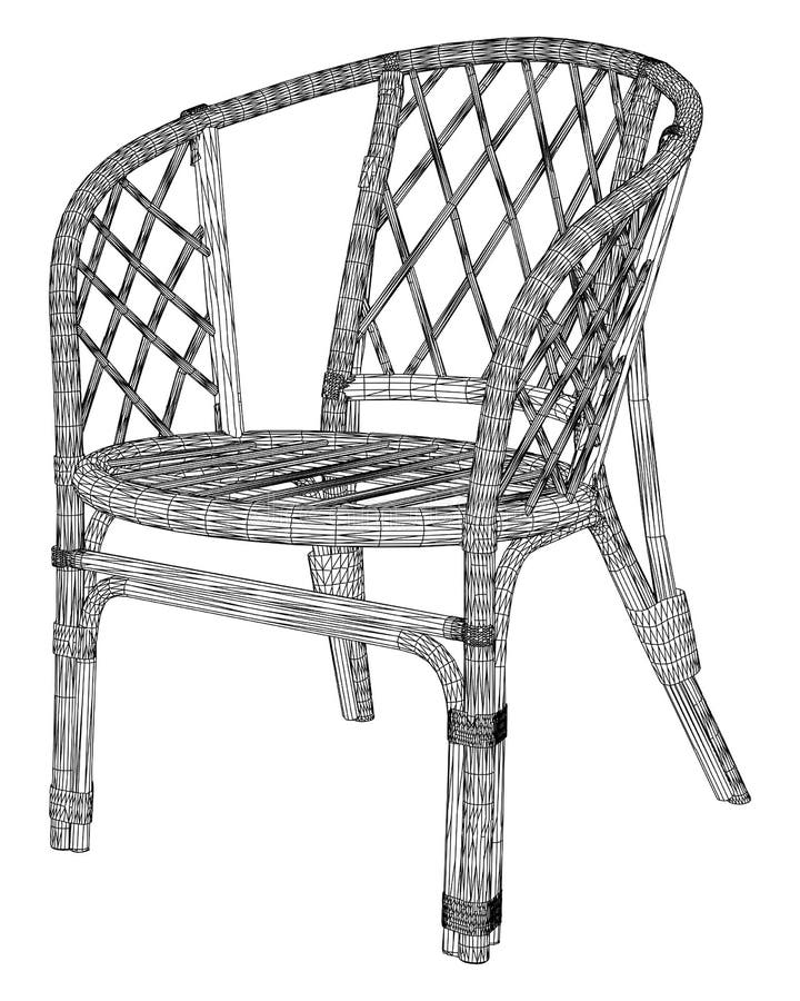 Bamboo Chair Stock Illustrations 1,520 Bamboo Chair Stock