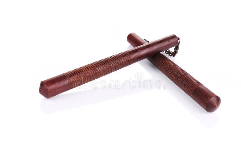 Arme De Nunchaku D'arts Martiaux Image stock Image du combat, bâtons 41860705
