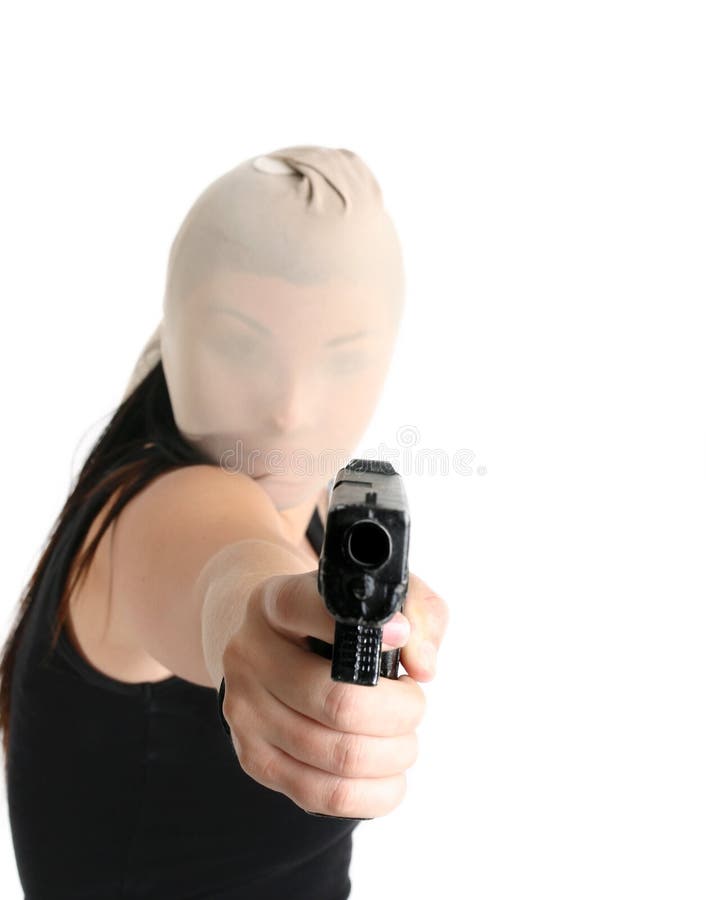 Armed robbery stock images