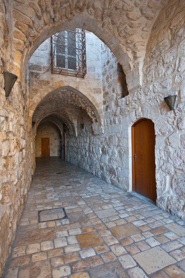 Armenian Quarter in Jerusalem. Stock Photo Image of travel, arch
