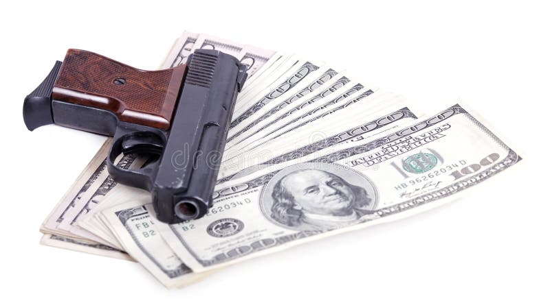 Fond d'armes et d'argent photos libres de droits