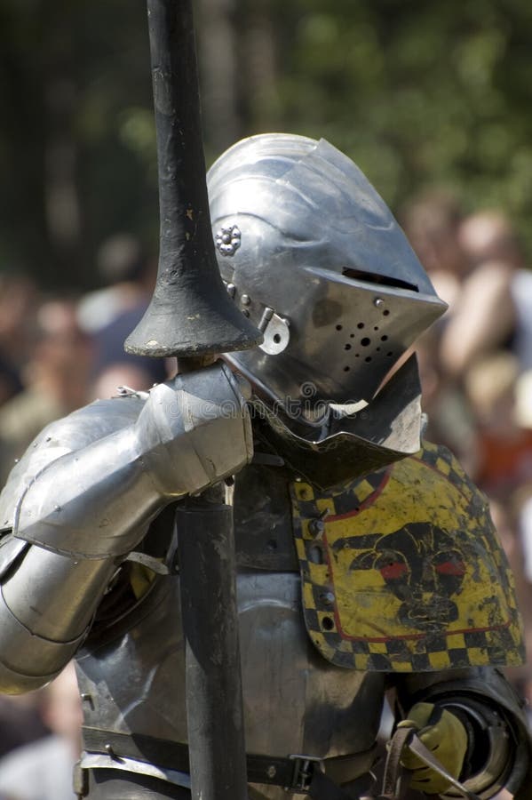 Armored knight stock photo. Image of thrust, gauntlet - 3242802