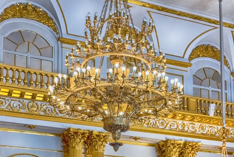 Armorial Hall, zima pałac, eremu muzeum, St Petersburg, obrazy royalty free Armorial Hall, zima pałac, eremu muzeum, St Petersburg, obrazy royalty free