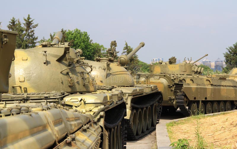 Armoured column stock photo. Image of army, vehicle, combat 24828310