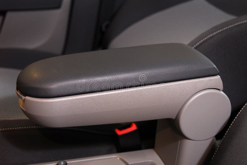 Armrest of the car and handbrake