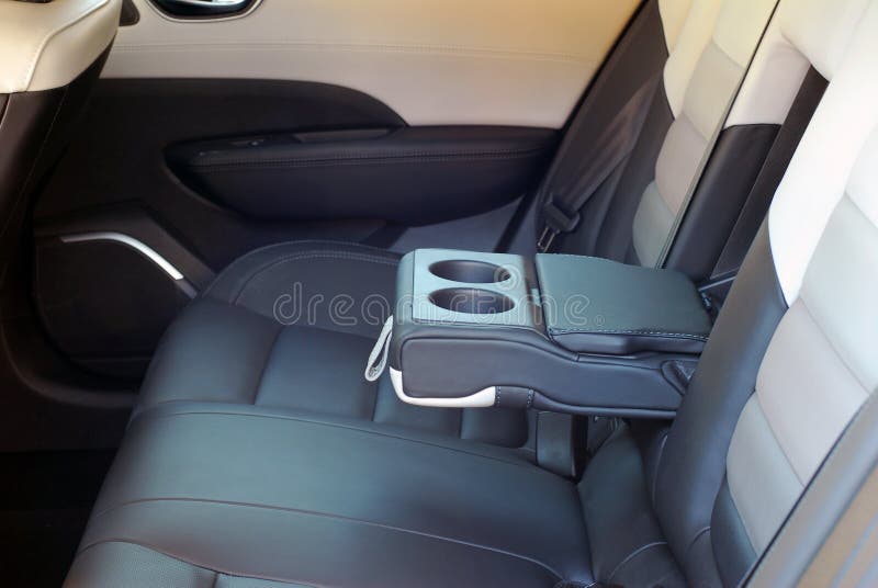 Armrest in the car stock image. Image of transportation 92426403