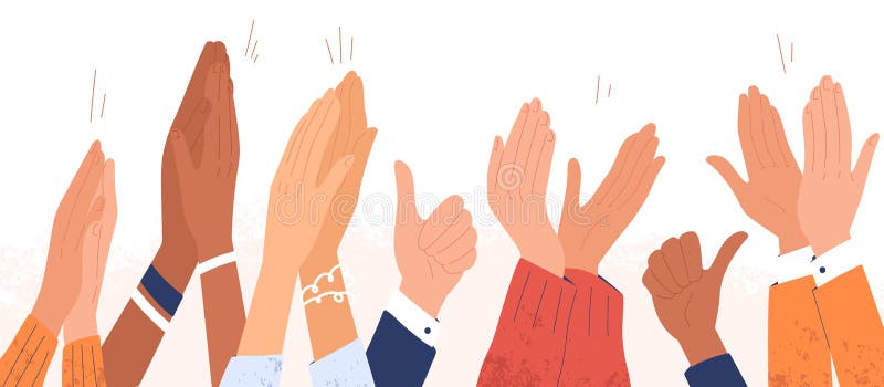 free clipart of hands clapping