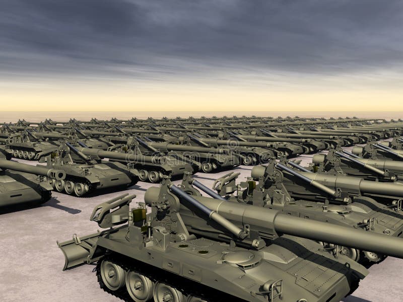 Arms race stock illustration. Illustration of arms, spending 61122237