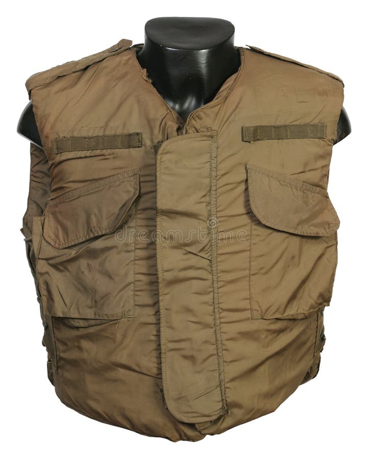 America M1952A body armour developed during the Korean war and the main pattern used during the Vietnam conflict. America M1952A body armour developed during the Korean war and the main pattern used during the Vietnam conflict.