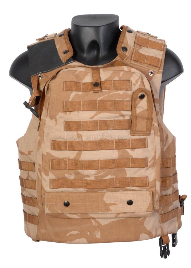 Modern British Osprey body armour as used in Afghanistan. Modern British Osprey body armour as used in Afghanistan.