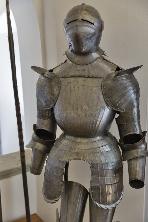 armure médiévale de chevalier Stock Photo