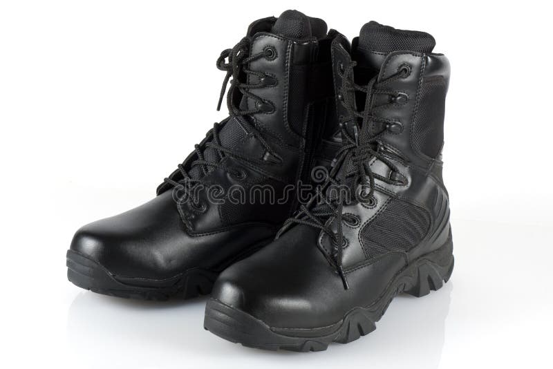 Army Boots stock photo. Image of feet, foot, worn, camouflage 485936
