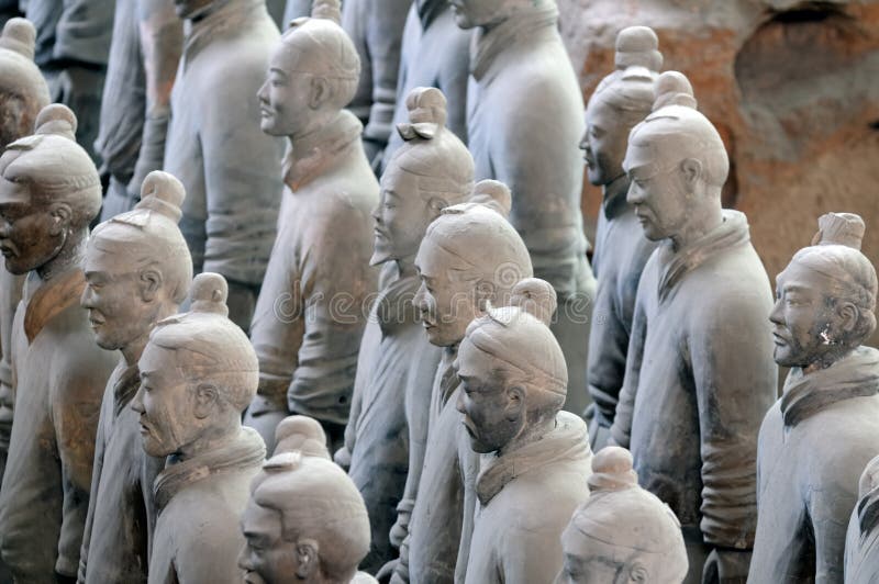 Armée de Terracota. La Chine image libre de droits Armée de Terracota. La Chine image libre de droits