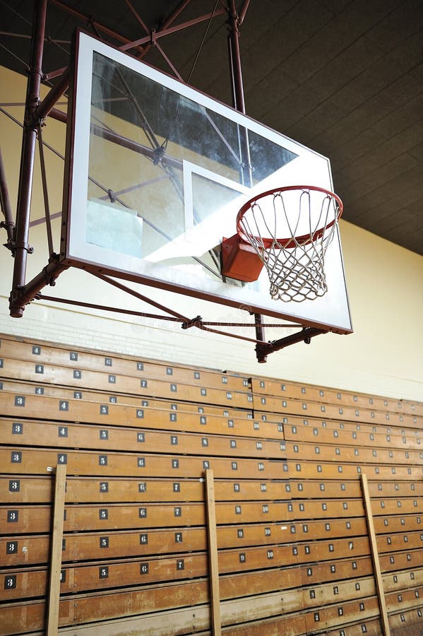 Aro de basquetebol imagem de stock
