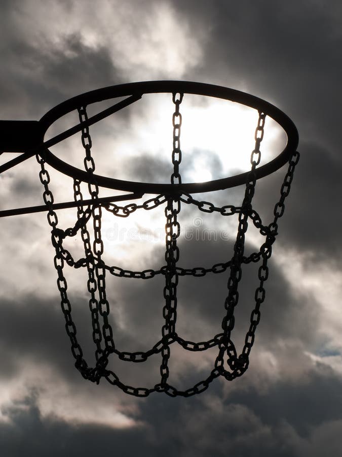 Aro de basquetebol imagens de stock royalty free