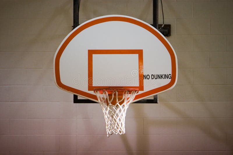 Aro de basquetebol foto de stock