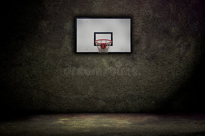Aro de basquetebol imagens de stock