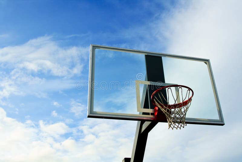 Aro de basquetebol fotos de stock royalty free