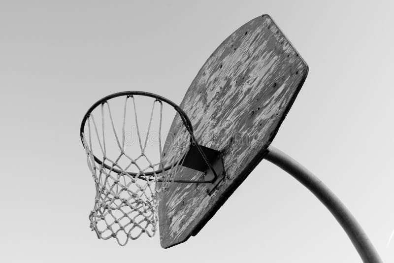 Aro de basquetebol foto de stock