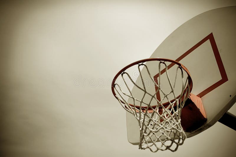 Aro de basquetebol imagem de stock royalty free