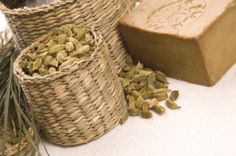 Aroma bath. natural spa stock image. Image of pastel, ingredient 2731203