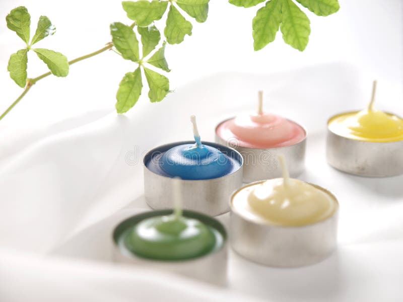Aroma candles stock photo. Image of candle, innocent 22660948