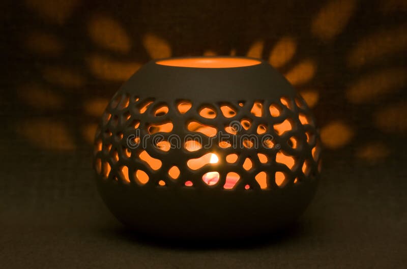 Aroma lamp stock photos