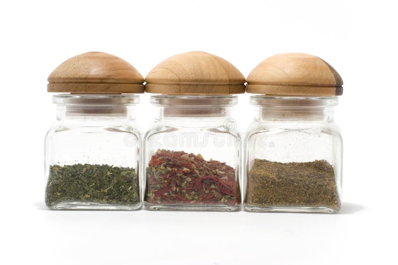 Aroma spices in bottles